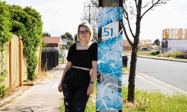 Thumbnail for Bringing art to the suburbs with the Stobie Pole Project