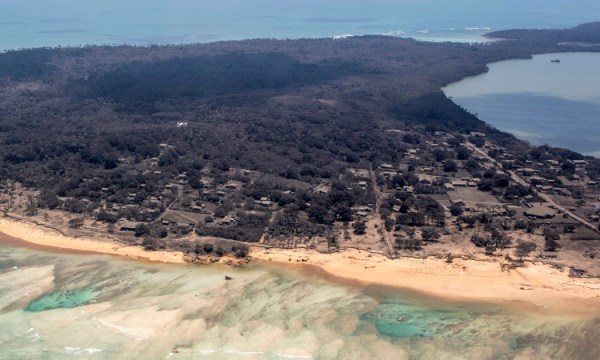 Thumbnail for Vik Teumohenga heard the Tongan volcano erupt, now he wants to help