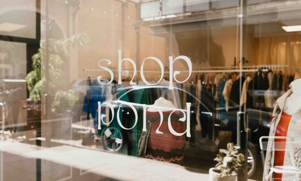 Thumbnail for A Flat Shop, now Shop Pond, heads east