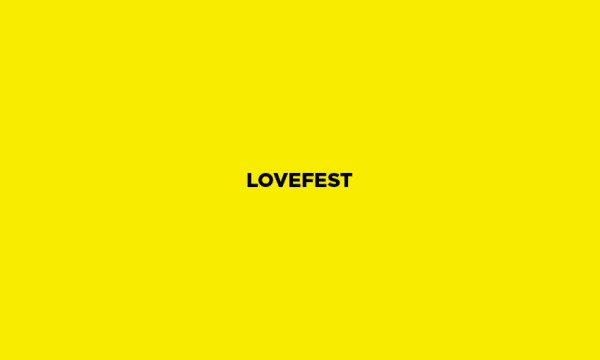 Thumbnail for LOVEFEST: two-for-one AF tickets
