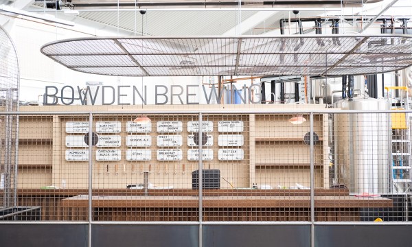 Thumbnail for Here’s what you’ll be drinking when Bowden Brewing opens in two weeks