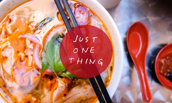 Thumbnail for Just One Thing… at Zen Kitchen