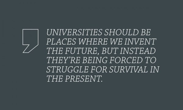 Thumbnail for A+ for lack of leadership on uni reforms