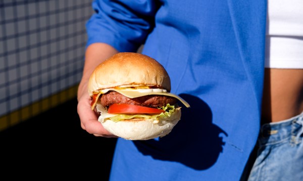 Thumbnail for Happy Burger is your plant-based, late-night post-party burger fix this Fringe