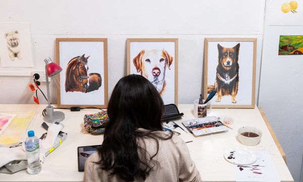 Thumbnail for Introducing pet portraiture artist Eleanor Green