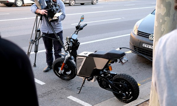 Thumbnail for Michelle Nazzari launches her / Australia’s first electric motorbike