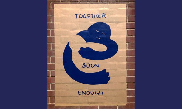 Thumbnail for Peter Drew’s poster love in the time of COVID-19