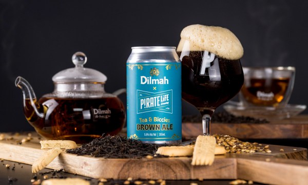 Thumbnail for Pirate Life announces Dilmah collaboration beer Tea & Biccies Brown Ale