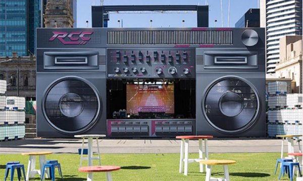 Thumbnail for A boombox can change the world: Or Tarndanyangga at least