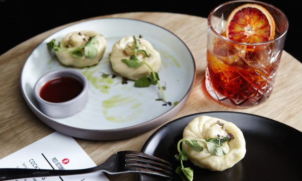 Red October dumplings