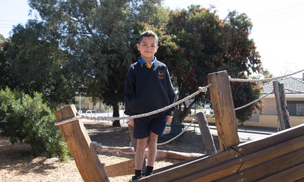 Thumbnail for Six-year-old Ngarrindjeri student Wayne Brown is the hero every school needs