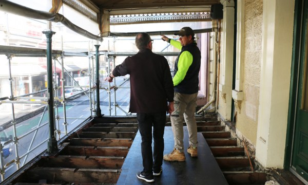 Thumbnail for No, the Exeter is not setting up a balcony pokie parlour